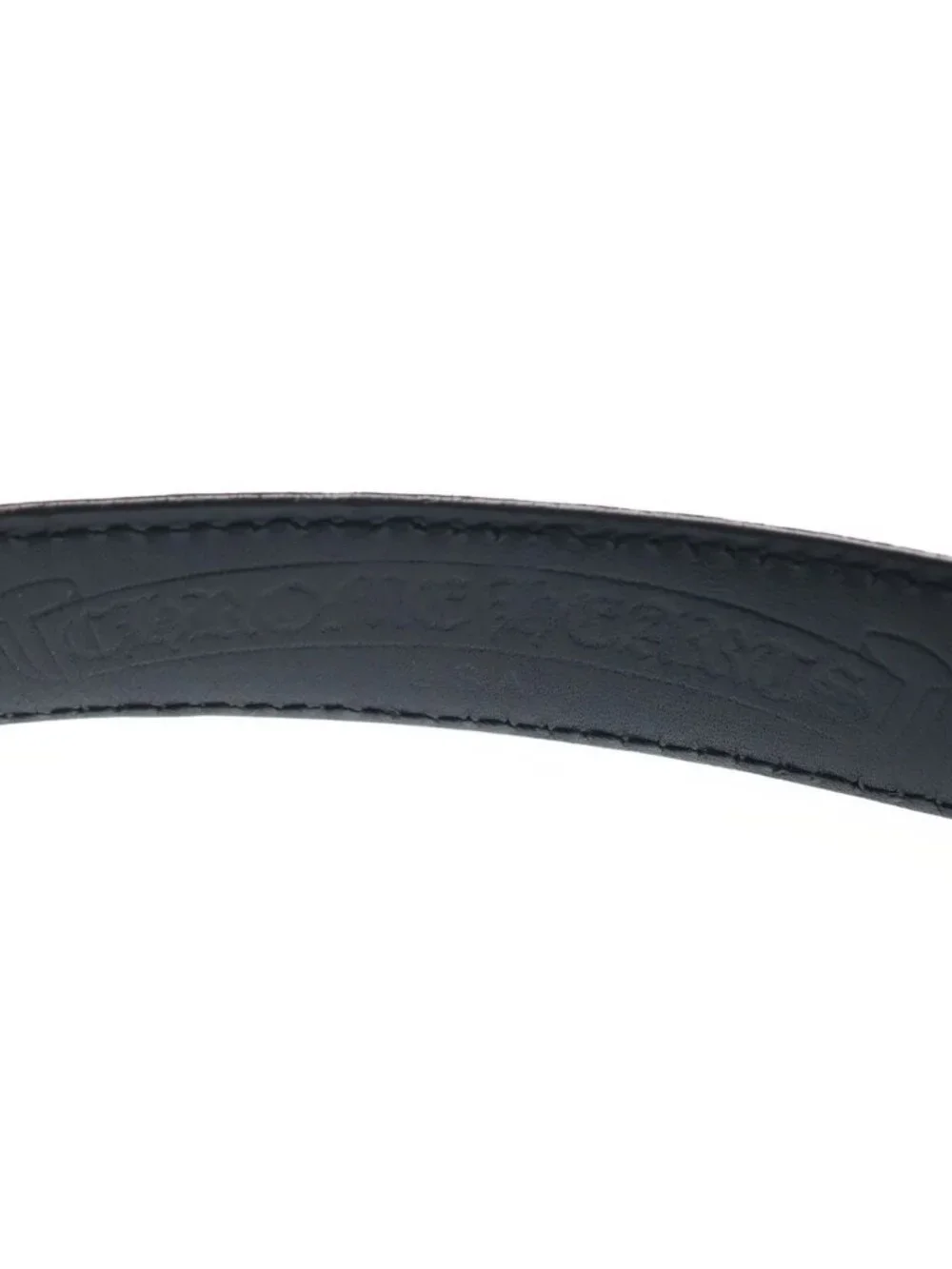 Chrome Hearts Buckl Oval 1.0 Classic Cross Silver Buckle Belt
